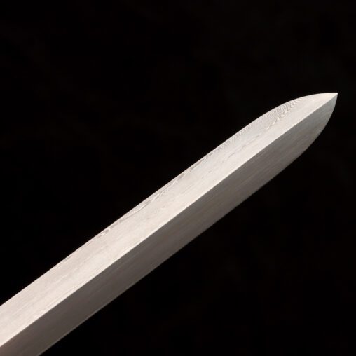 Lotus Flower Pommel Straight Cane Sword with a Jian Blade