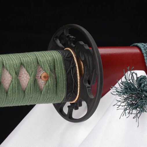 Japanese Damascus Katana Sword – Battle Ready