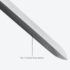 Silver Dragon-Head Cane Sword | Ebony Darkwood and Folded Steel