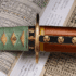 Kinriko Mitsudomoe Koshirae Katana with Kogai