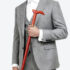 Red Derby Handle Cane Sword | Redwood and Folded Steel