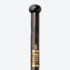 Black Dragon Round Pommel Cane Sword | Ebony Darkwood and Folded Steel