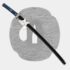 Silver Waves Katateuchi – One Handed Katana Sword