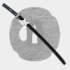Silver Waves Katateuchi – One Handed Katana Sword