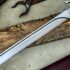 Straight European Saber with a Knuckle Bow and a False Edge