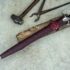 Straight European Saber with a Knuckle Bow and a False Edge