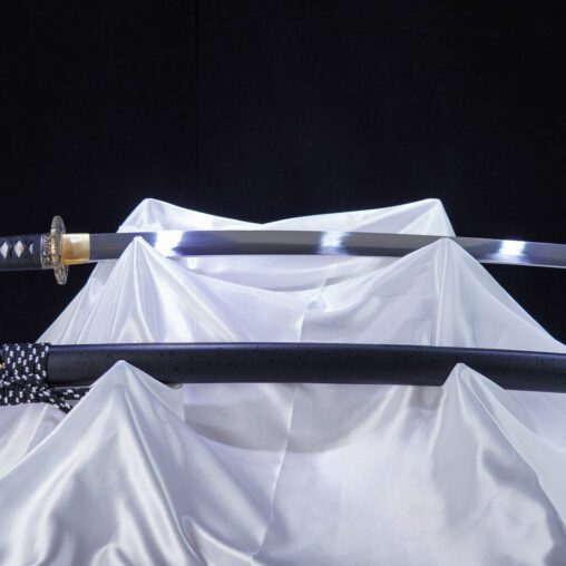 Black Dragon Tail Handguard Katana Usable for Cutting Practice