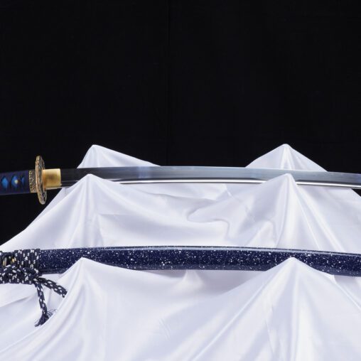 Blue Samegawa 1095 Carbon Steel Bohi Katana