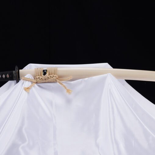 Black and White Dragonfly Katana Sword