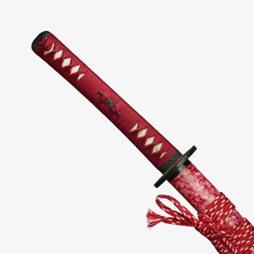 Nova Red Bamboo Battle Ready Target Practice Katana Cutter