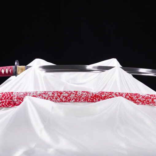 Red Bamboo Battle Ready Target Practice Katana Cutter