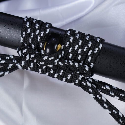 Black Dragon Tail Handguard Katana Usable for Cutting Practice