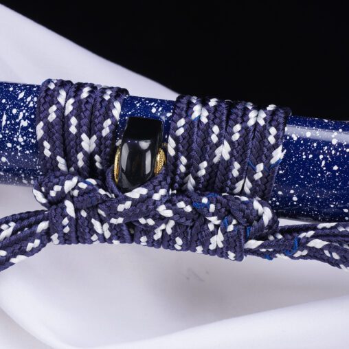 Blue Samegawa 1095 Carbon Steel Bohi Katana