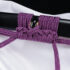 Purple Three-Clawed Japanese Katana with Dragon Fittings