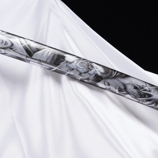 Silver Woman Warrior Kanmuriotoshi-Zukuri Katana Sword