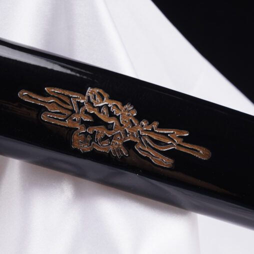 Nova Black Triple Chevron Black Samurai Katana Sword