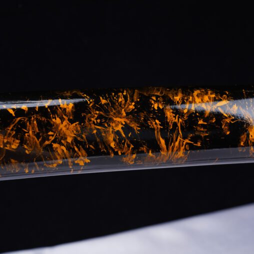 Flaming Katana – 9260 Spring Steel with Bo-hi