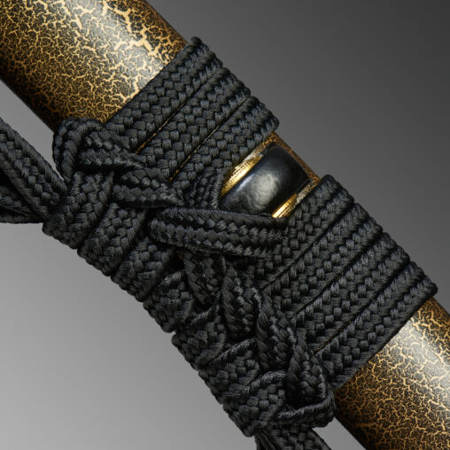 Nova Brown Clay Tempered Katana with Snake Fittings