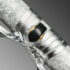 Nova Snow Silver Dragon Hira Zukuri Leather Ito Katana