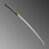Nova Battle Ready Silver Cloud Carbon Steel Katana with Bohi