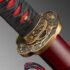 Nova Red 1095 High Carbon Steel Polished Nature Motif Katana