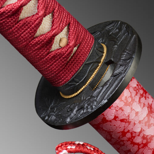 Nova Red Bamboo Battle Ready Target Practice Katana Cutter