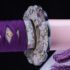 Pink/Purple Katana 1095 Carbon Steel Clay Tempered