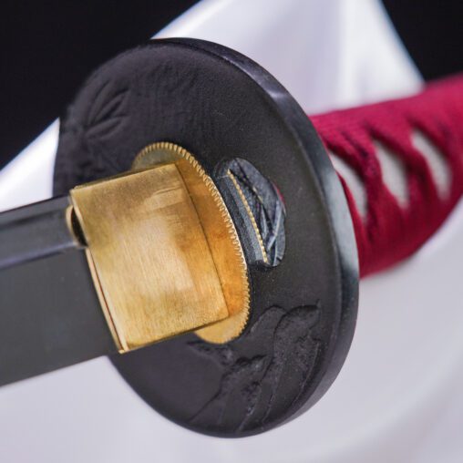 Red Bamboo Battle Ready Target Practice Katana Cutter