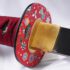 Red Fantasy Katana 1095 Clay Tempered with Gunome Hamon