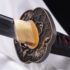 Red 1095 High Carbon Steel Polished Nature Motif Katana