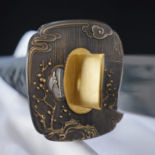 Grey Dragon Katana with Dragonfly Fititings | Clay Tempered 1095