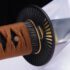 Nova Sun Burst Brown Katana 1095 Carbon Steel Hira Zukuri