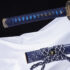 Blue Samegawa 1095 Carbon Steel Bohi Katana