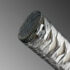 Nova Snow Silver Dragon Hira Zukuri Leather Ito Katana