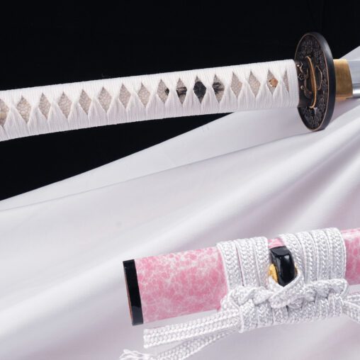 Pink Snow Cherry Blossom 1095 Unokubi Zukuri Katana