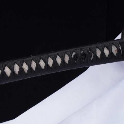 Nova Black and Red Kanmuriotoshi Zukuri Katana