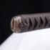 Brown Clay Tempered Katana with Snake Fittings