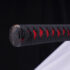 Enraged Red Japanese Sea Wave Carbon Steel Katana