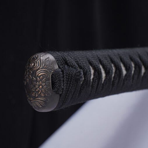 Flaming Katana – 9260 Spring Steel with Bo-hi