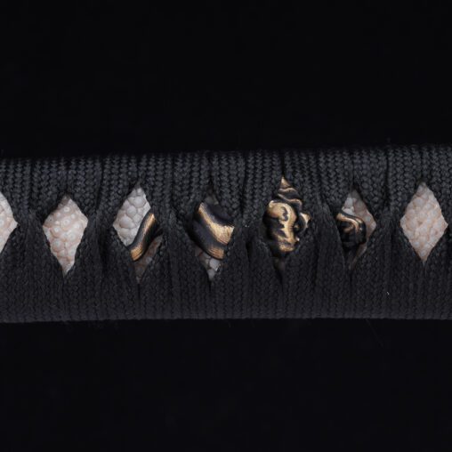 Green Dragon Tsuba Battle-Ready Katana Sword