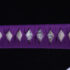 Pink/Purple Katana 1095 Carbon Steel Clay Tempered