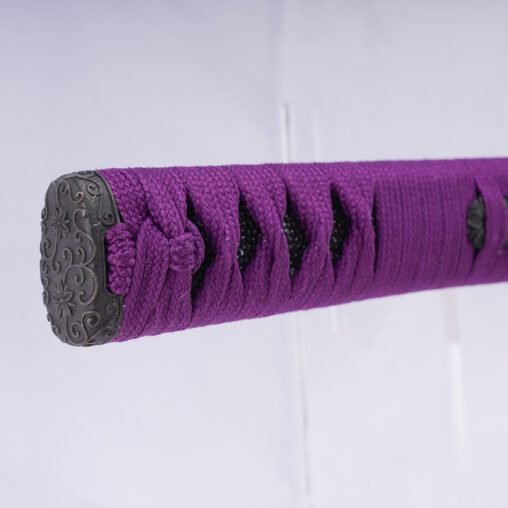 Purple Dragon Katana Double-Edged Kissaki Moroha
