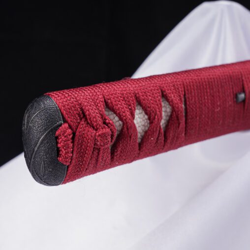 Red Bamboo Battle Ready Target Practice Katana Cutter