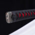 Red 1095 High Carbon Steel Polished Nature Motif Katana