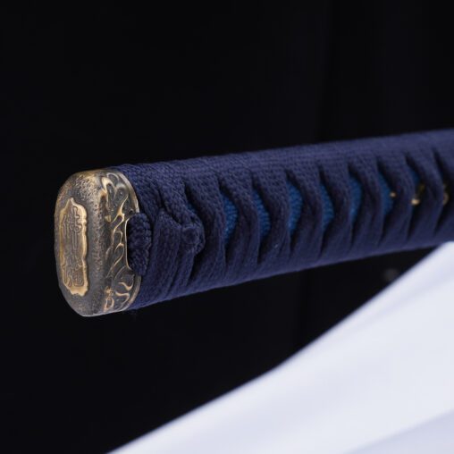 Blue Samegawa 1095 Carbon Steel Bohi Katana