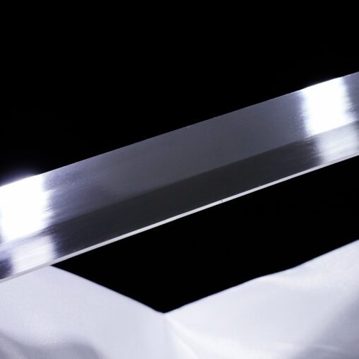 Enraged Red Japanese Sea Wave Carbon Steel Katana