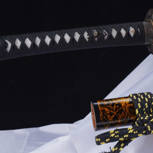 Flaming Katana – 9260 Spring Steel with Bo-hi