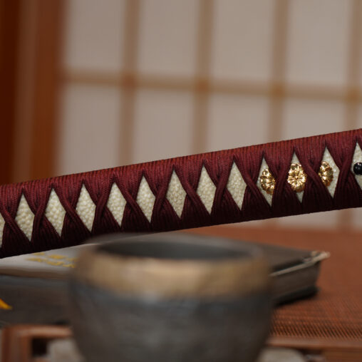 Luxury Horimono Sakura Koshirae Katana