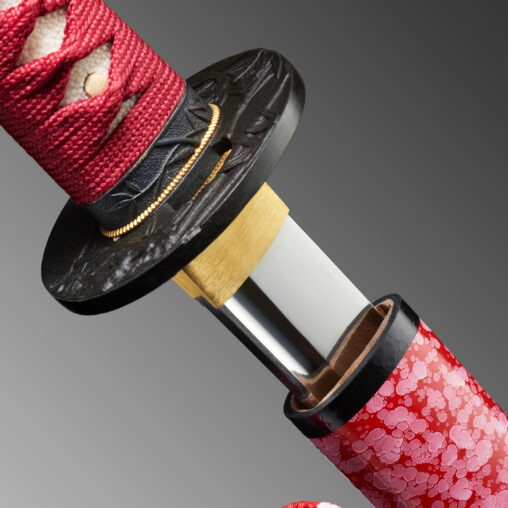Nova Red Bamboo Battle Ready Target Practice Katana Cutter
