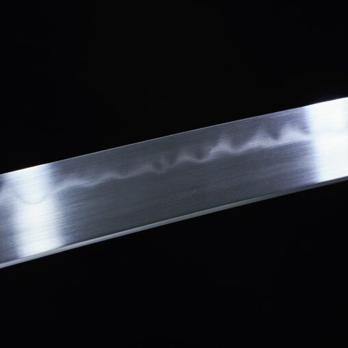 Red Fantasy Katana 1095 Clay Tempered with Gunome Hamon